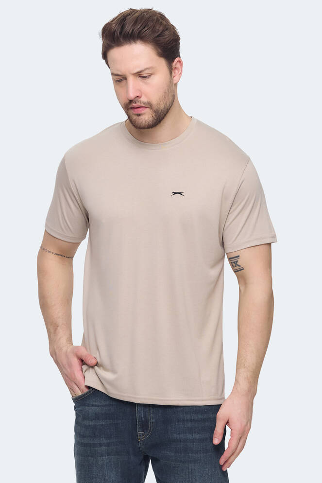 Slazenger KRATER Erkek Tişört Bej