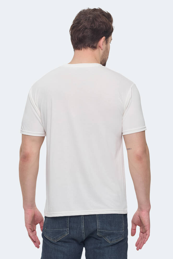 Slazenger KRATER Erkek Ekru Tişört