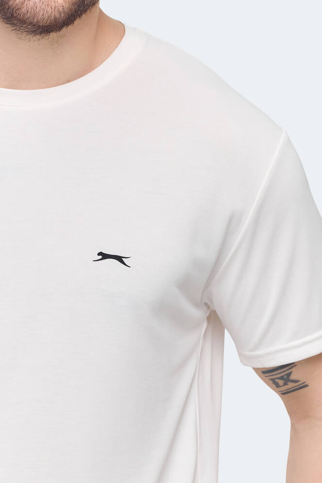 Slazenger KRATER Erkek Ekru Tişört