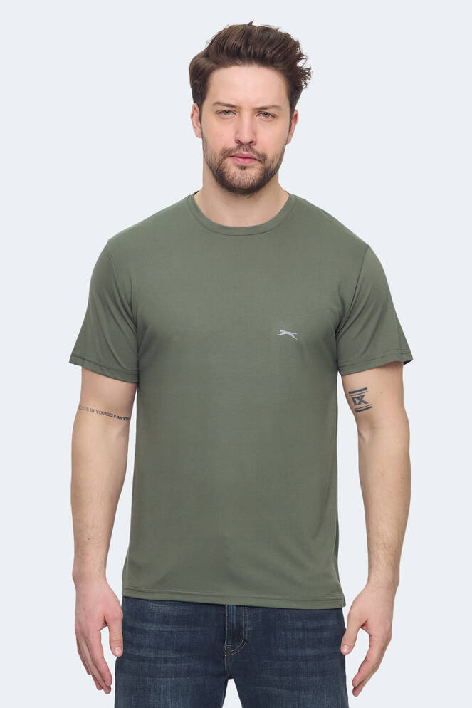 Slazenger KRATER Erkek Haki Tişört