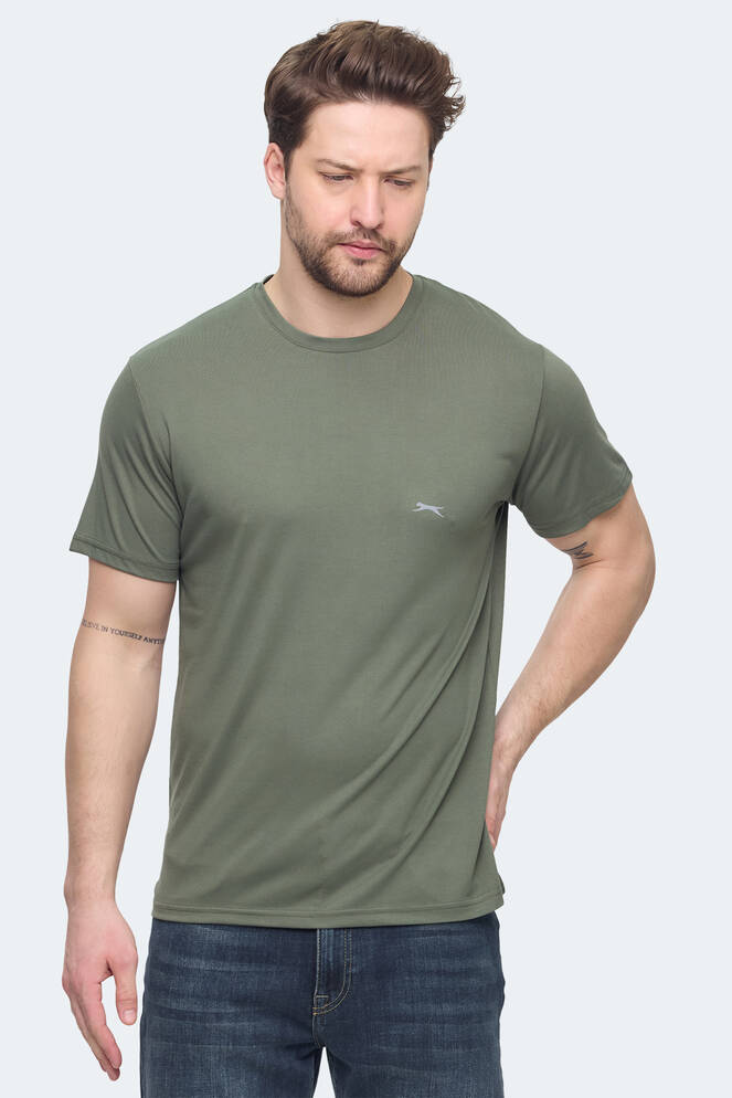 Slazenger KRATER Erkek Haki Tişört