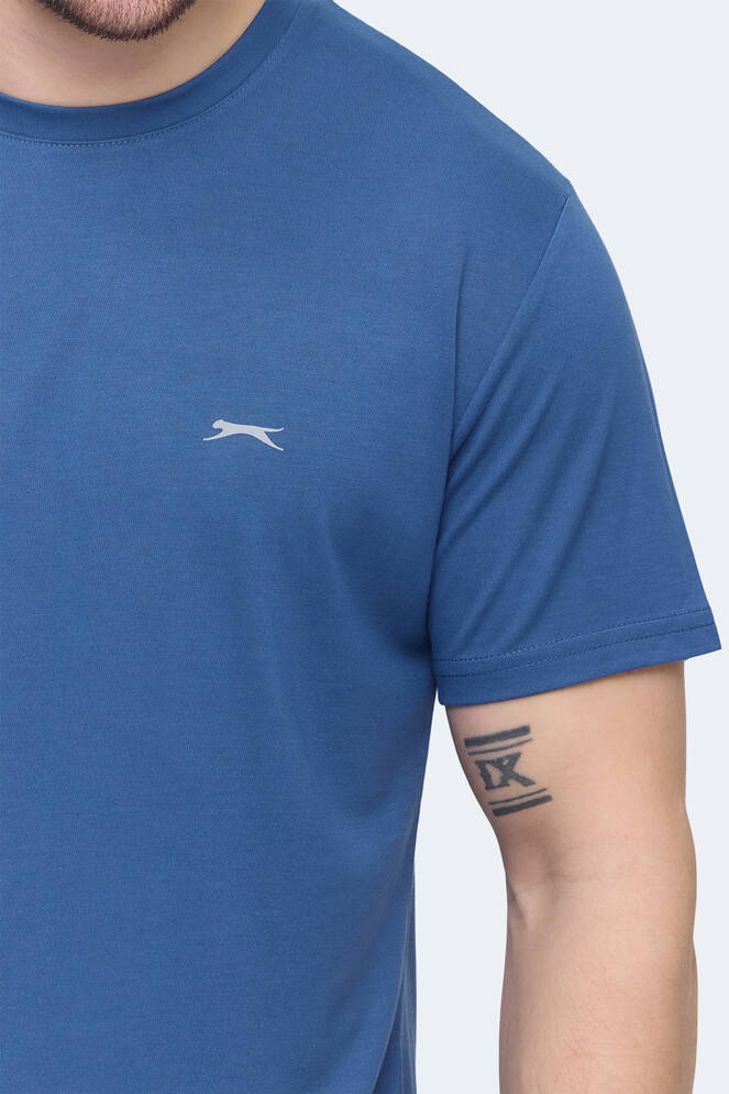 Slazenger KRATER Erkek Indigo Tişört