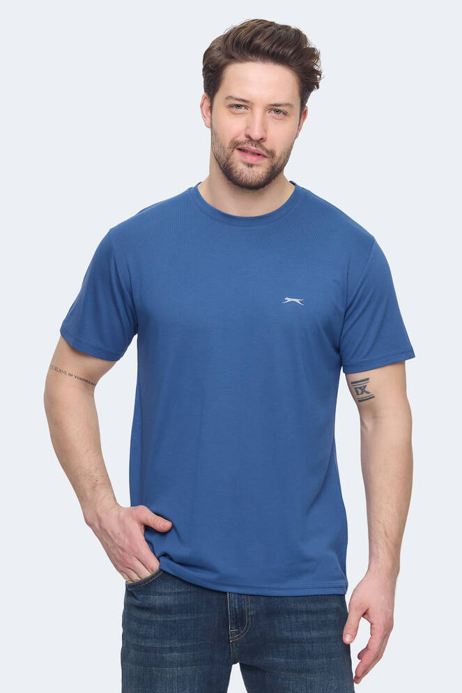 Slazenger KRATER Erkek Indigo Tişört
