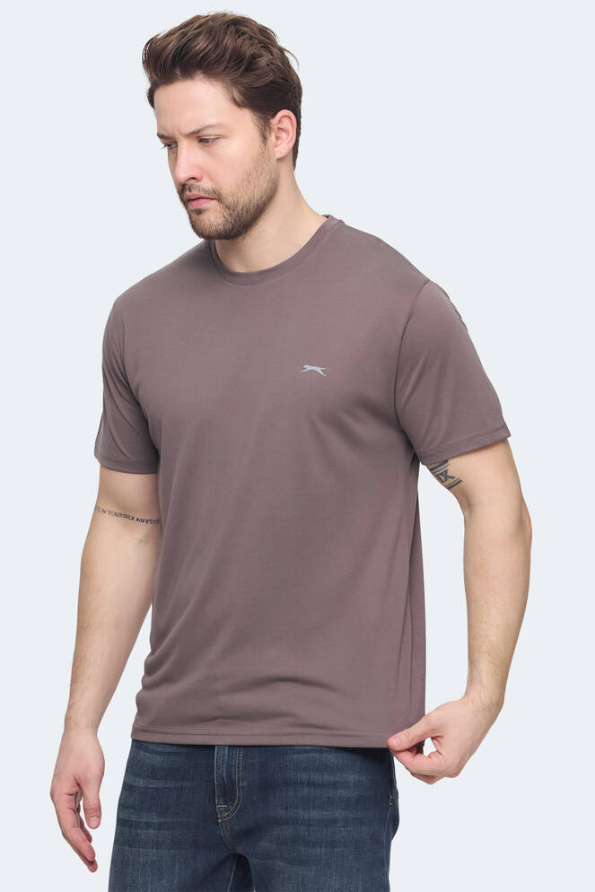 Slazenger KRATER Erkek Kahve Tişört