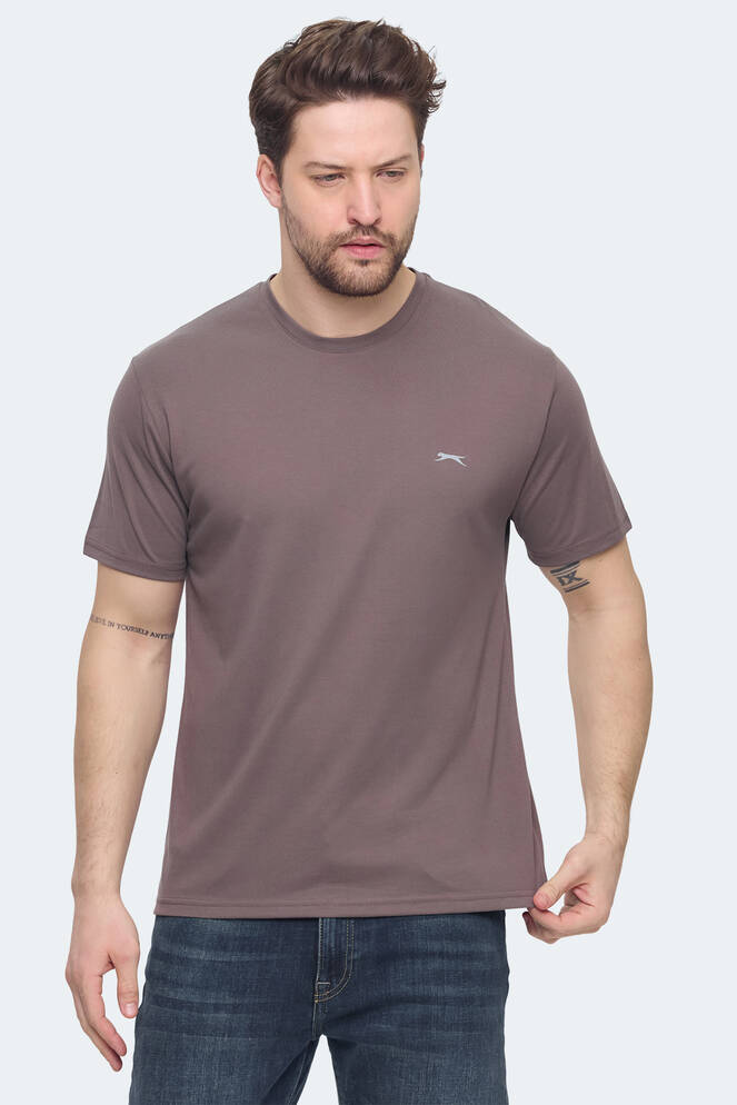 Slazenger KRATER Erkek Kahve Tişört