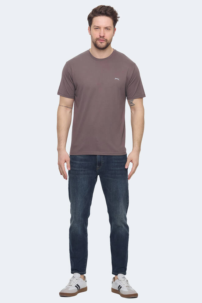 Slazenger KRATER Erkek Kahve Tişört