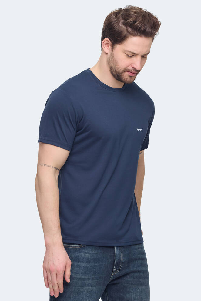 Slazenger KRATER Erkek Tişört Lacivert
