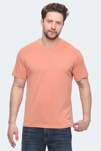 Slazenger - Slazenger KRATER Erkek Tişört Somon