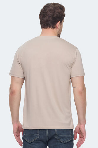 Slazenger KRATER Men's T-shirt Beige - Thumbnail