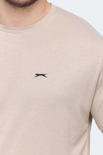 Slazenger KRATER Men's T-shirt Beige - Thumbnail