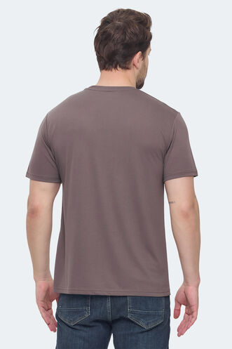 Slazenger KRATER Men's T-shirt Brown - Thumbnail