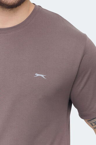 Slazenger KRATER Men's T-shirt Brown - Thumbnail