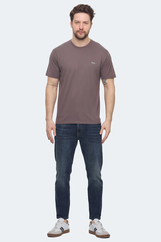 Slazenger KRATER Men's T-shirt Brown - Thumbnail