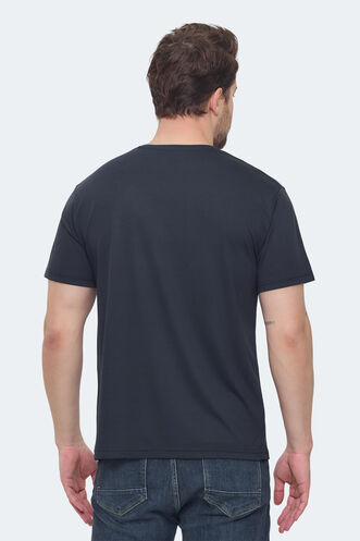 Slazenger KRATER Men's T-shirt Dark Grey - Thumbnail