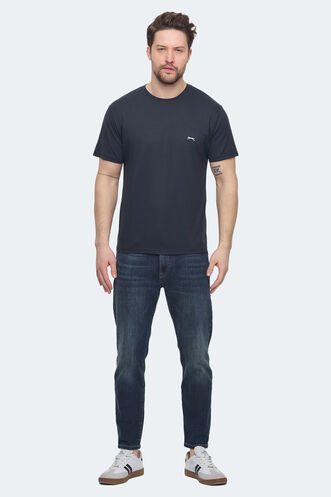 Slazenger KRATER Men's T-shirt Dark Grey - Thumbnail