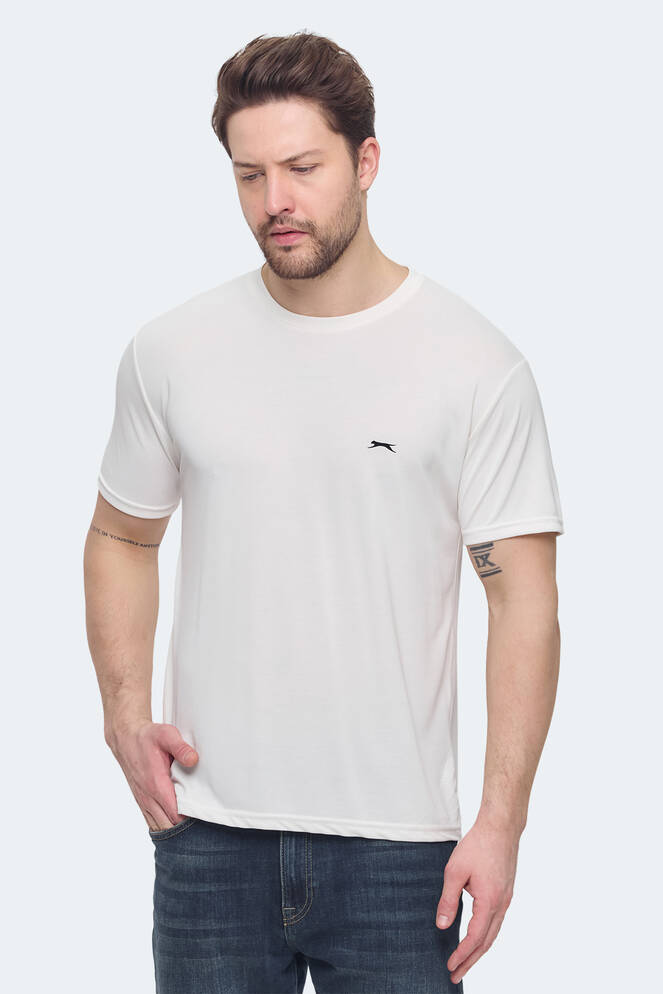 Slazenger KRATER Men's T-shirt Ecru