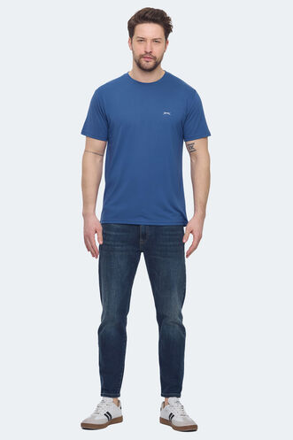 Slazenger KRATER Men's T-shirt Indigo - Thumbnail