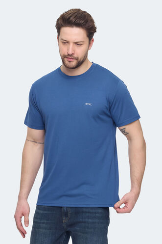 Slazenger KRATER Men's T-shirt Indigo - Thumbnail