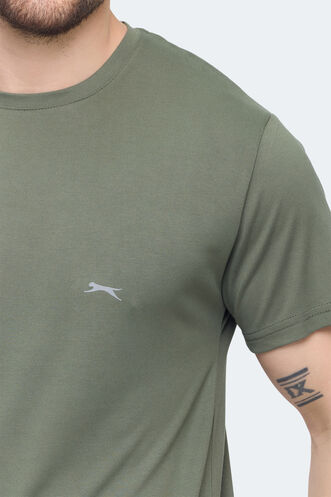 Slazenger KRATER Men's T-shirt Khaki - Thumbnail