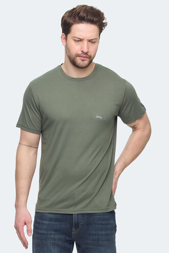 Slazenger KRATER Men's T-shirt Khaki - Thumbnail