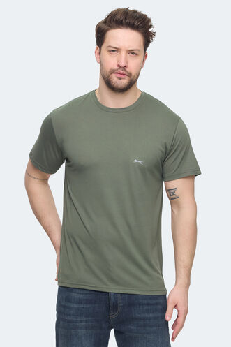 Slazenger KRATER Men's T-shirt Khaki - Thumbnail