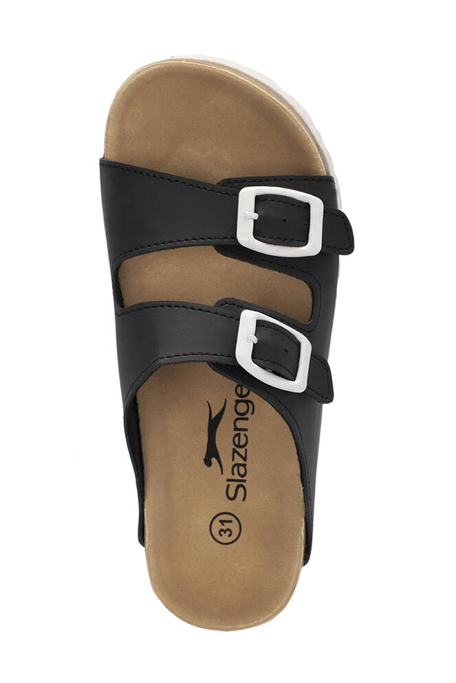 Slazenger KREKA Unisex Çocuk Terlikleri Siyah
