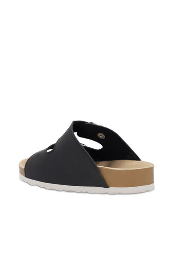 Slazenger KREKA Unisex Kids Slippers Black - Thumbnail