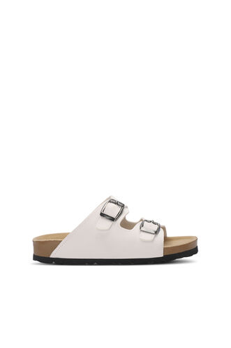 Slazenger KREKA Unisex Kids Slippers White - Thumbnail