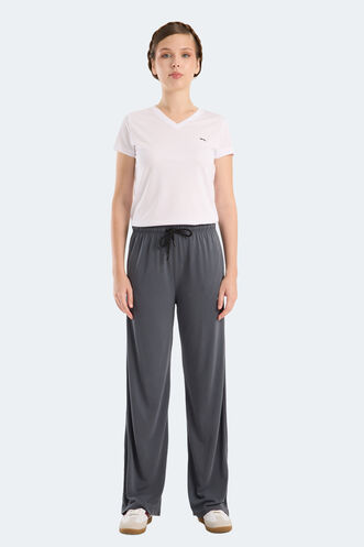 Slazenger KRISTER Kadın Eşofman Altı Açık Gri - Thumbnail