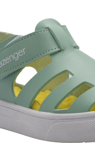 Slazenger KRYSTAL Unisex Çocuk Spor Ayakkabıları Yeşil - Thumbnail
