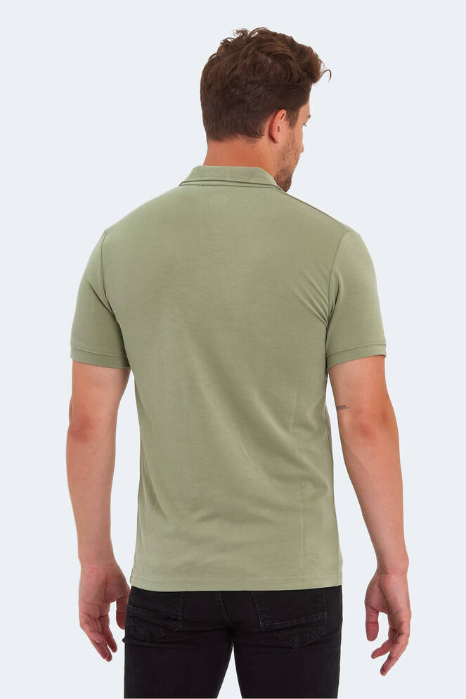 Slazenger KUGGA Erkek T-Shirt Açık Yeşil