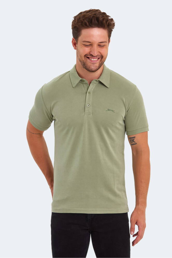 Slazenger KUGGA Erkek T-Shirt Açık Yeşil