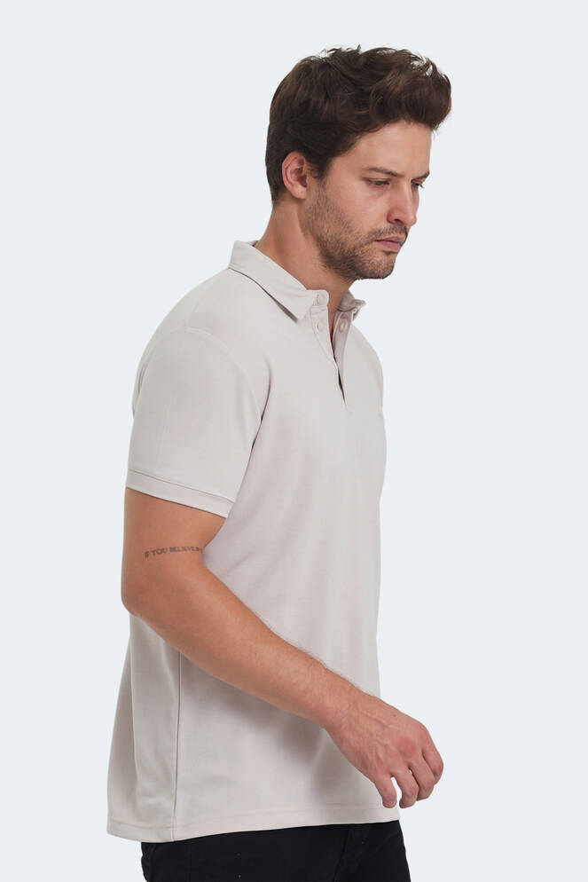 Slazenger KUGGA Erkek T-Shirt Ekru