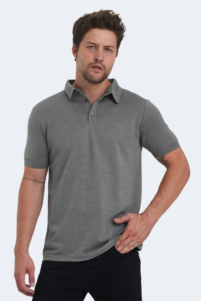 Slazenger KUGGA Erkek Tişört Antrasit