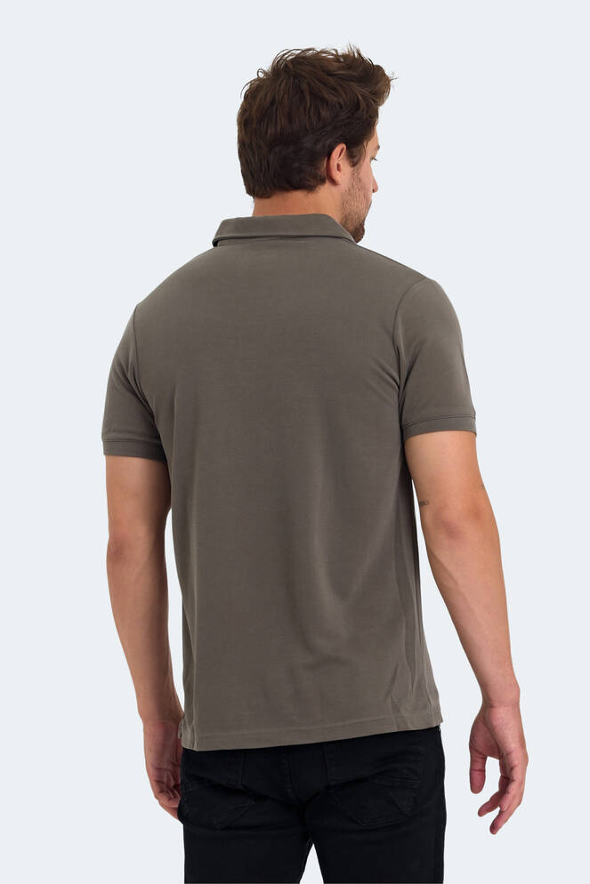 Slazenger KUGGA Erkek Tişört Zeytin Yeşili