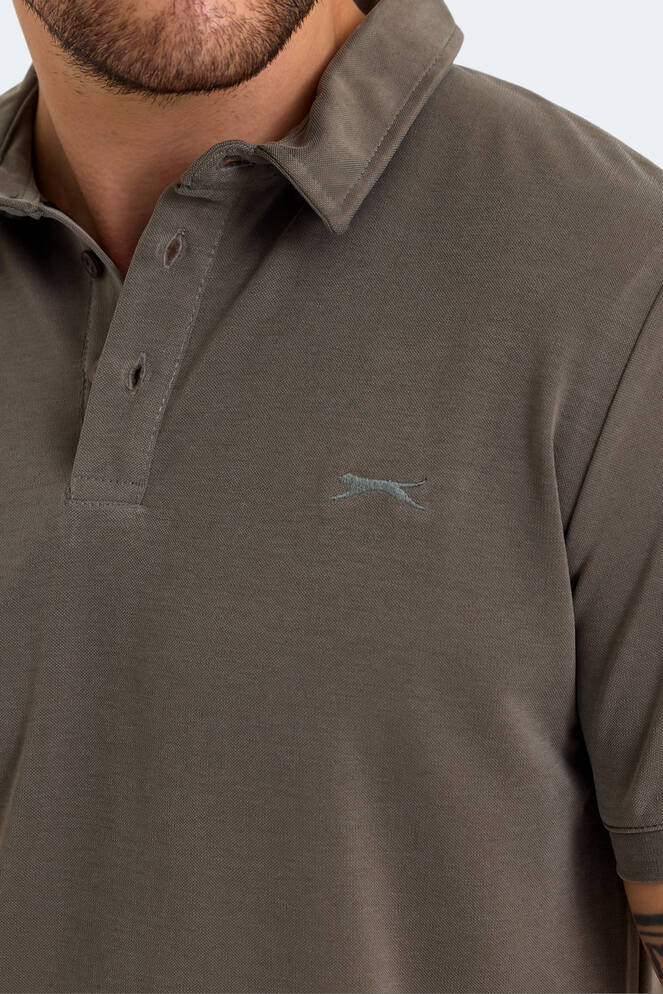 Slazenger KUGGA Erkek Tişört Zeytin Yeşili