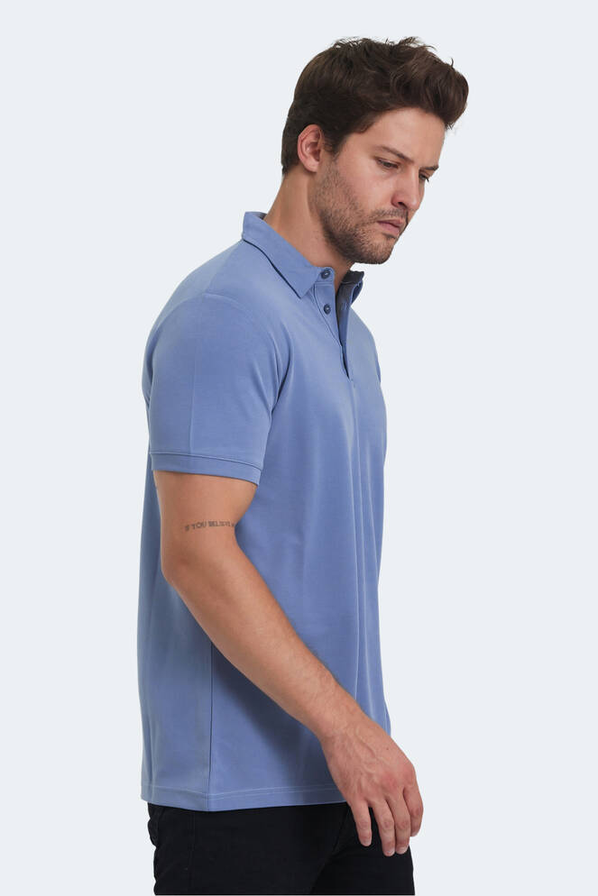 Slazenger KUGGA Erkek Tişört Koyu Mavi