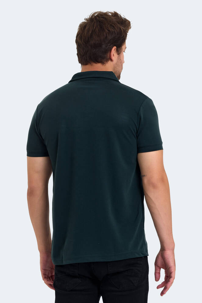 Slazenger KUGGA Erkek Tişört Koyu Yeşil