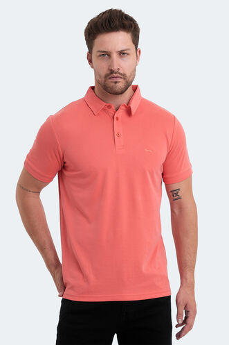 Slazenger - Slazenger KUGGA Erkek Tişört Mercan