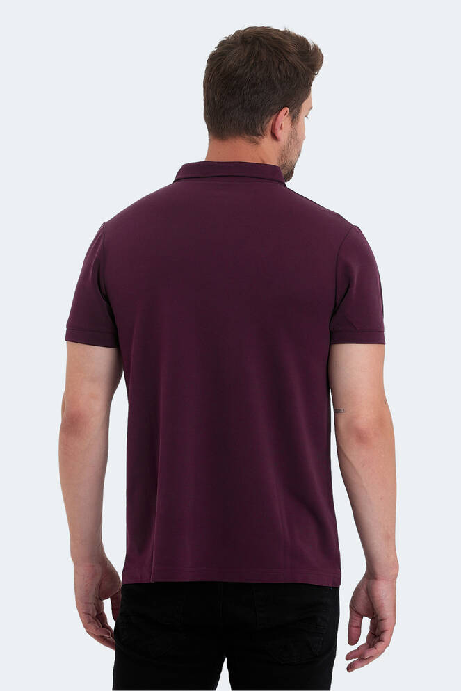 Slazenger KUGGA Erkek Tişört Erguvan