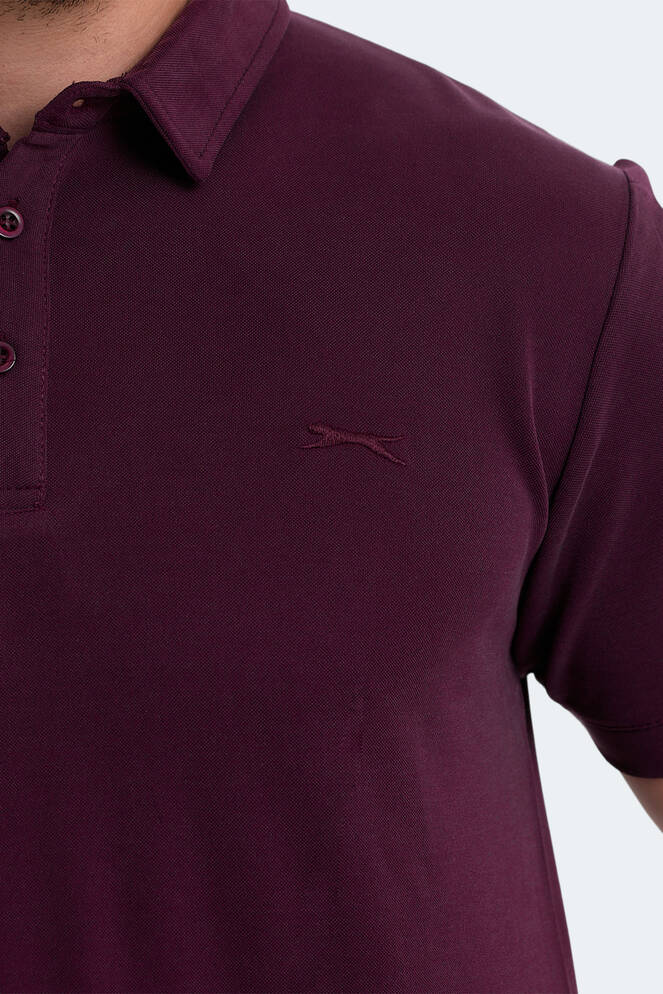 Slazenger KUGGA Erkek Tişört Erguvan