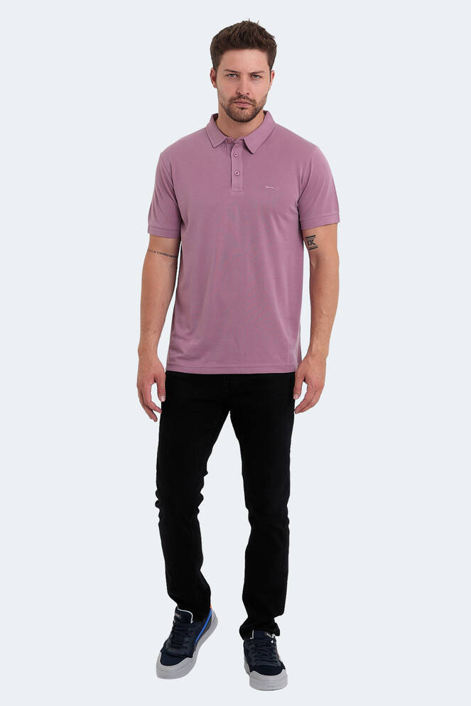 Slazenger KUGGA Erkek Tişört Pudra