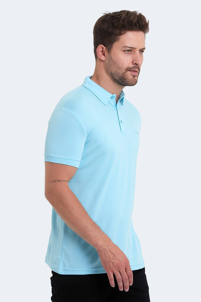 Slazenger KUGGA Erkek Tişört Turkuaz