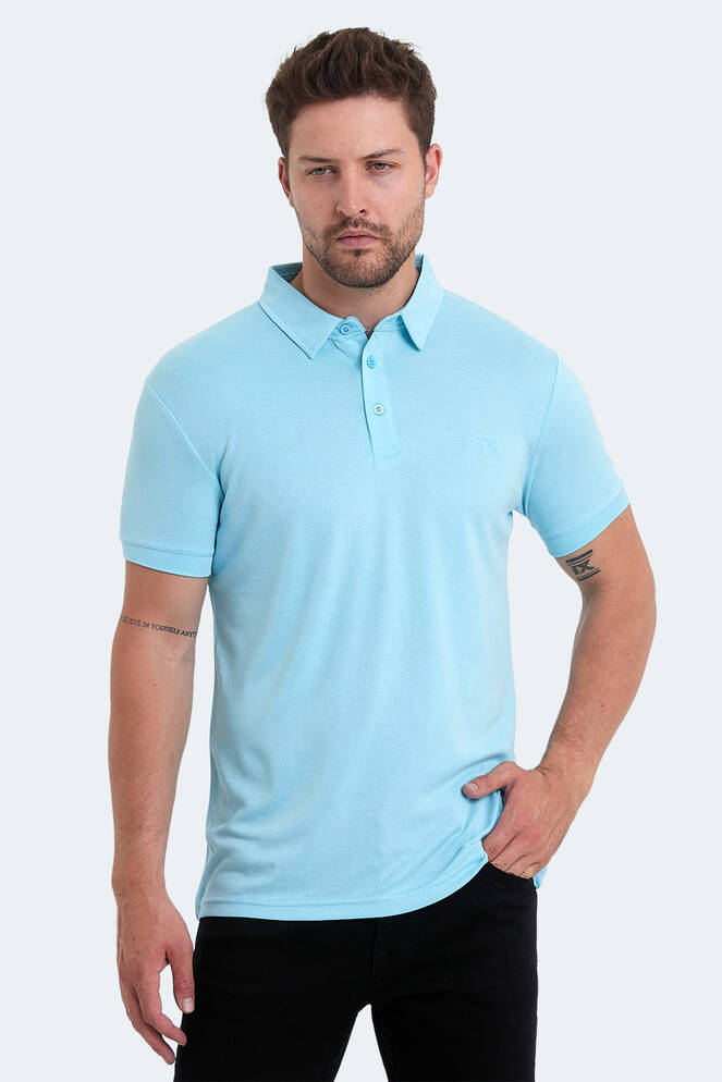 Slazenger KUGGA Erkek Tişört Turkuaz