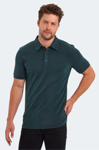 Slazenger KUGGA Men's T-Shirt Dark Green - Thumbnail