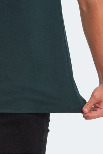 Slazenger KUGGA Men's T-Shirt Dark Green - Thumbnail