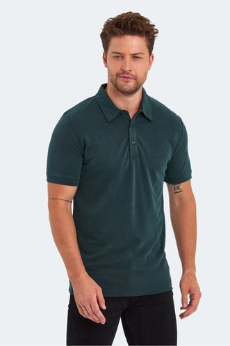 Slazenger KUGGA Men's T-Shirt Dark Green - Thumbnail