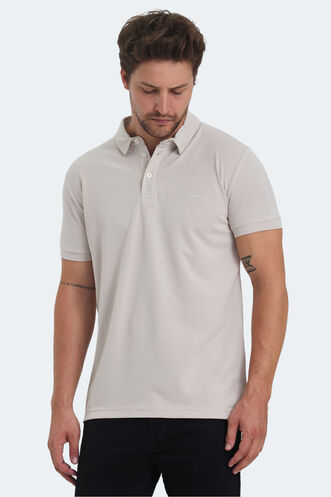 Slazenger KUGGA Men's T-Shirt Ecru - Thumbnail
