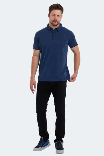 Slazenger KUGGA Men's T-Shirt Indigo - Thumbnail