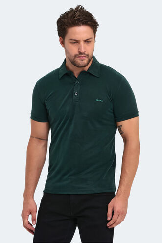 Slazenger KUGGA Men's T-Shirt Khaki - Green - Thumbnail